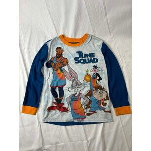 Vintage Tune Squad Space Jam Long-Sleeve Shirt - Basketball Movie Characters